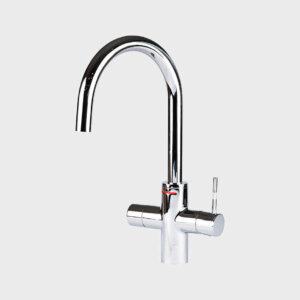 Kochendes Wassersystem UNITO LAVA G2 8L Chrom Armatur C-Auslauf